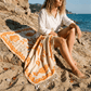Coquillage & Vagues - Orange